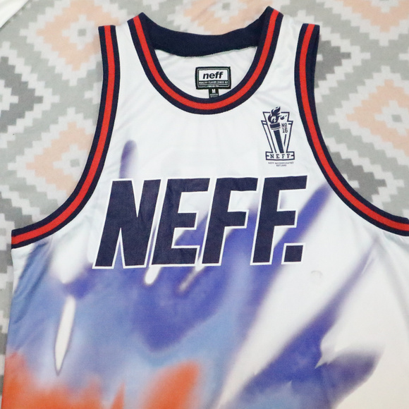 Neff Other - Vintage NEFF Freedom Jersey Tank Shirt